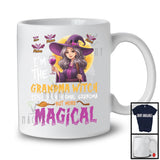 Personalized I'm The Grandma Witch, Adorable Halloween Custom Name Grandson Granddaughter, Family T-Shirt