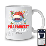 Personalized I'm The Pharmacist Reindeer; Proud Christmas Santa; Custom Name Jobs T-Shirt