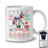 Personalized It's French The Donkey; Amazing Christmas Sweater; Custom Name Santa Donkey T-Shirt