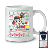 Personalized It's German The Donkey; Amazing Christmas Sweater; Custom Name Santa Donkey T-Shirt