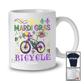 Personalized It's Mardi Gras Bicycle; Lovely Beads Custom Name Bicycle Rider; Family T-Shirt