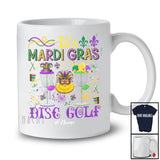 Personalized It's Mardi Gras Disc Golf; Lovely Beads Custom Name Disc Golf Player; Family T-Shirt