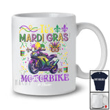 Personalized It's Mardi Gras Motorbike; Lovely Beads Custom Name Motorbike Rider; Family T-Shirt