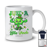 Personalized Just a Little Pinch; Cheerful St. Patrick's Day Shamrock Custom Name Nurse; Family T-Shirt