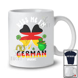 Personalized Kiss Me I'm German; Fantastic St. Patrick's Day Custom Name German Flag Shamrock T-Shirt