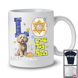 Personalized LOVE; Happy Hanukkah Decoration Custom Name Cockapoo Owner; Family Group T-Shirt