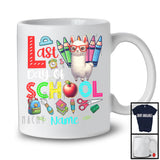 Personalized Last Day Of School, Happy Summer Vacation Custom Name Llama, Students Teacher T-Shirt