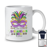 Personalized Let The Shenanigans Begin; Fantastic Mardi Gras Mask; Custom Name Family T-Shirt