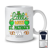 Personalized Little Miss St. Patrick's Day; Lovely Leprechaun Gold Pot; Custom Name Family T-Shirt