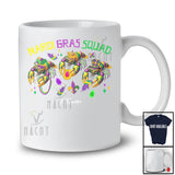 Personalized Mardi Gras Squad; Amazing Mardi Gras Three Crawfish; Custom Name Parades T-Shirt