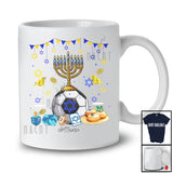 Personalized Menorah With Footgolf Ball; Amazing Hanukkah Custom Name Sport Player Team T-Shirt