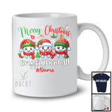 Personalized Merry Christmas Brush Them All; Lovely Custom Name Dentist Teeth; Assistant Dental T-Shirt