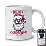 Personalized Merry Christmas; Fantastic Custom Name Man Pink Santa Glasses; African Family T-Shirt