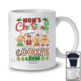 Personalized Mom's Christmas Cookie Crew; Fantastic Plaid Gingerbread; Custom Name Family Baking T-Shirt