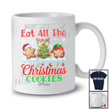 Personalized Most Likely To Eat All The Christmas Cookies; Joyful Custom Name Family T-Shirt