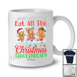 Personalized Most Likely To Eat All The Christmas Gingerbreads; Joyful Custom Name Family T-Shirt