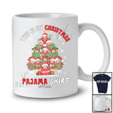 Personalized My Christmas Pajama Shirt; Joyful X-mas Tree Baby; Custom Name NICU Nurse T-Shirt