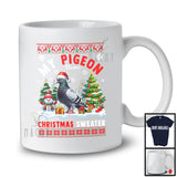 Personalized My Pigeon Stolen My Christmas Sweater; Lovely Custom Name Santa Bird T-Shirt