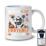 Personalized My Scary Footgolf Costume; Cool Halloween Custom Name Ball; Sports T-Shirt