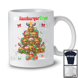 Personalized Oh HamburgerTree; Fantastic Christmas Lights Tree Hamburger; Custom Name Family T-Shirt