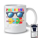 Personalized Preschool Dude; Happy Back To School Sunglasses Custom Name; Boys Students T-Shirt