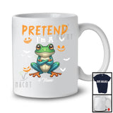 Personalized Pretend I'm A Frog; Creepy Halloween Custom Name Frog; Animal Lover T-Shirt