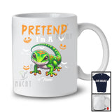 Personalized Pretend I'm A Gecko; Creepy Halloween Custom Name Gecko; Animal Lover T-Shirt