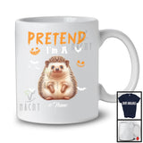 Personalized Pretend I'm A Hedgehog; Creepy Halloween Custom Name Hedgehog; Animal T-Shirt