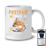 Personalized Pretend I'm A Kangaroo Rat; Creepy Halloween Custom Name Kangaroo Rat; Animal T-Shirt