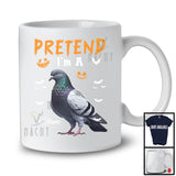 Personalized Pretend I'm A Pigeon; Creepy Halloween Custom Name Pigeon; Animal Lover T-Shirt