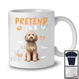 Personalized Pretend I'm A Sproodle; Humorous Halloween Custom Name Dog Owner T-Shirt