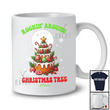 Personalized Rockin' Around The Christmas Tree; Amusing Christmas Cake; Custom Name Family T-Shirt