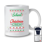 Personalized School Nurse Christmas Crew; Joyful Sweater Custom Name School Nurse Squad T-Shirt