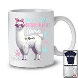 Personalized She's A Bad Mother in law Llama; Joyful Mother's Day Sunglasses Custom Name Llama T-Shirt