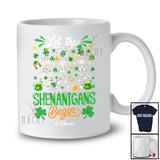 Personalized Shenanigans Begin; Amusing St. Patrick's Day Custom Name Three Skeletons Leprechaun T-Shirt