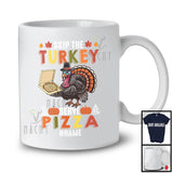 Personalized Skip The Turkey Serve Pizza; Amusing Thanksgiving Custom Name Dinner Family T-Shirt