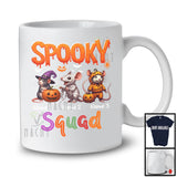 Personalized Spooky Squad; Adorable Halloween Custom Name Three Rat; Wild Animal T-Shirt