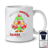 Personalized This Is My Christmas Pajama Shirt; Joyful X-mas Tree Pickleball; Custom Name Sport Player T-Shirt