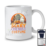 Personalized This Is My Scary Chemist Costume, Happy Halloween Custom Name Chemist Group T-Shirt