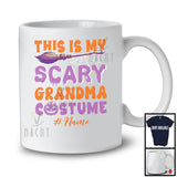 Personalized This Is My Scary Grandma Costume; Creepy Halloween Custom Name Family Group T-Shirt