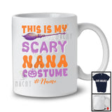 Personalized This Is My Scary Nana Costume; Creepy Halloween Custom Name Family Group T-Shirt