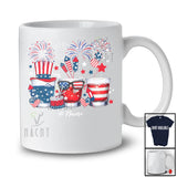 Personalized Three 4th of July Glass Of Whiskey; Cheerful Custom Name Drunker Patriotic; Drinking T-Shirt