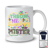 Personalized Throw Me Something Mister; Joyful Mardi Gras Custom Name Friends Family; Parades T-Shirt