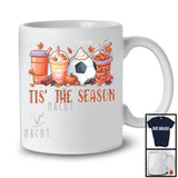 Personalized Tis' The Season; Wonderful Thanksgiving Custom Name Soccer Player; Pumpkin Spice T-Shirt