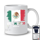 Personalized Viva Mexico; Lovely Independence Day Custom Name Mexican; Mexico Flag Family T-Shirt