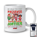 Personalized We Wrap The Best Presents; Awesome Christmas Mother Baby; Custom Name Nurse T-Shirt