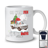 Personalized What Fun To Drive; Humorous Christmas Santa Pickup Truck; Custom Name Driver T-Shirt