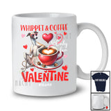 Personalized Whippet And Coffee Only For Valentine; Lovely Custom Name Single; Animal T-Shirt