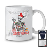 Personalized Will X-Ray For Candy Canes; Amazing Christmas Skeleton; Custom Name Radiology T-Shirt