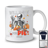 Personalized Will X-Ray For Pie; Humorous Thanksgiving Skeleton Pumpkin; Custom Name Radiology T-Shirt